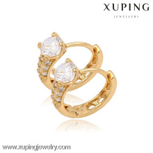 (90098) Boucle d&#39;oreille en plaqué or 18 carats de haute qualité Xuping Fashion